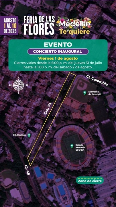 flores inaugura