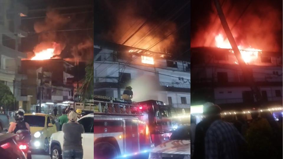 incendio en bello