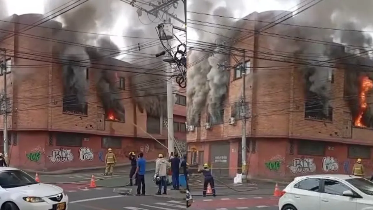 Incendio en edificación en Itagüí no dejó heridos, pero sí graves daños