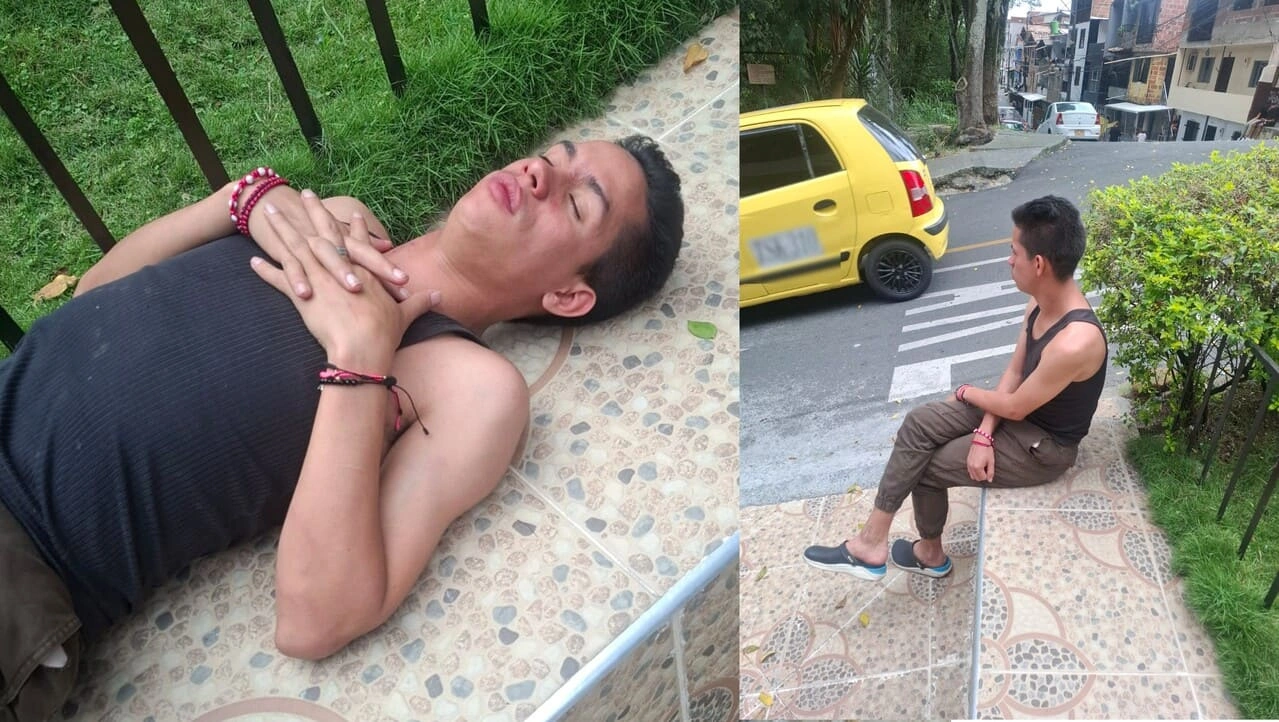 ¡Urgente! Este joven que dice llamarse Jhoan Felipe se encuentra desorientado y está en el CAI del Doce de Octubre