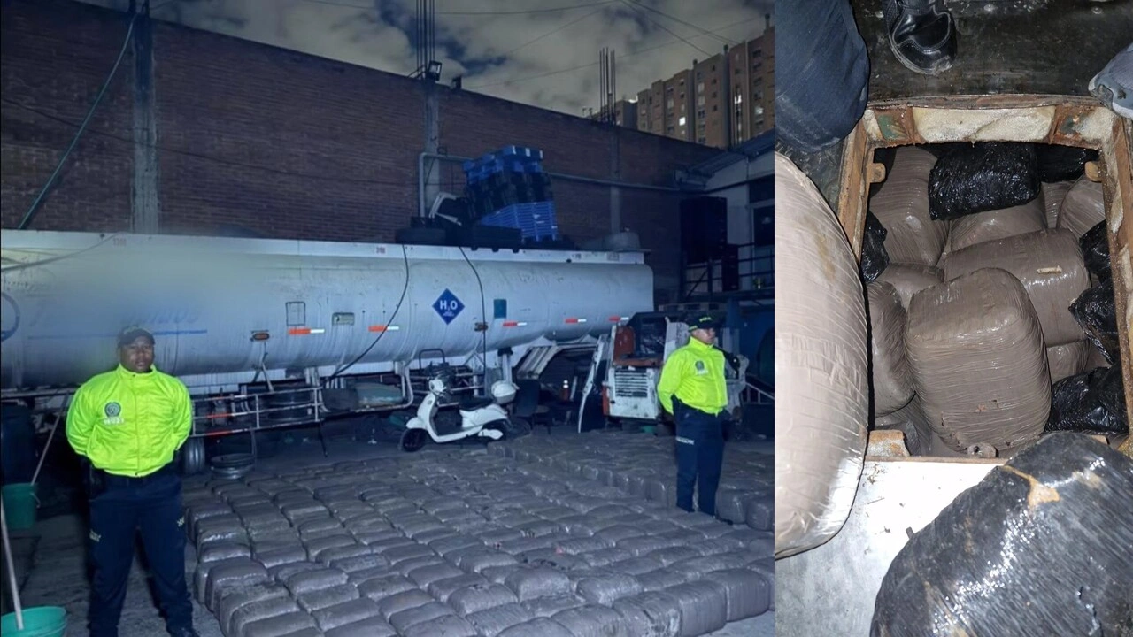 inautan dos toneladsa de marihuana en bogota