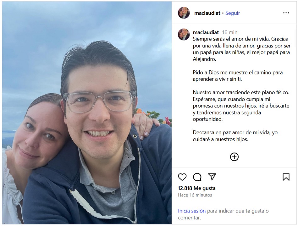 miguel uribe esposa