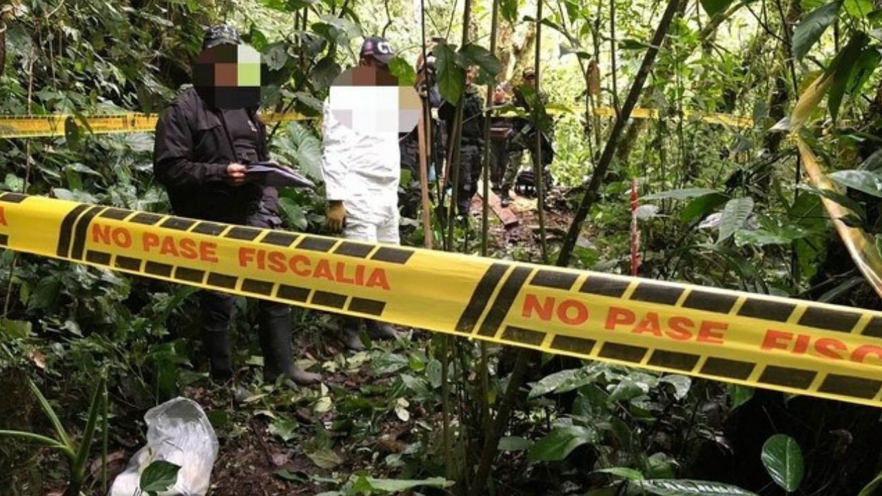 Detalles de los cuerpos hallados en fosa común en Santa Bárbara, Antioquia