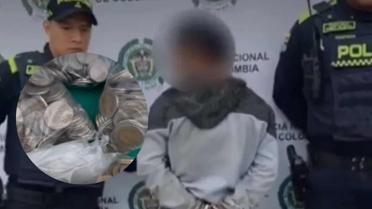 ¡Se robó de frente las ofrendas! Cae hombre que robó millonaria suma de una parroquia en Bogotá