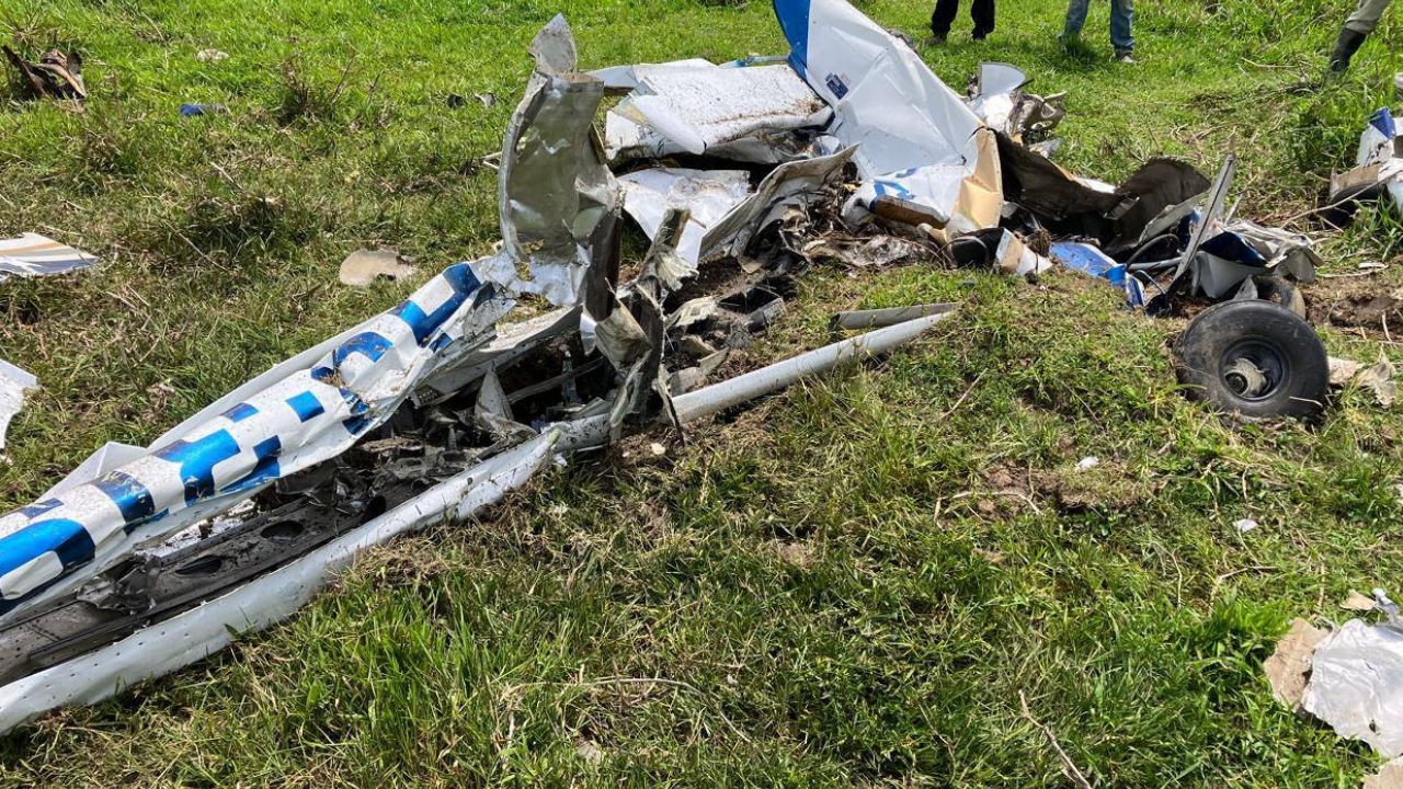 ¡Nueva tragedia! Un muerto por avioneta estrellada en Nechí, Antioquia