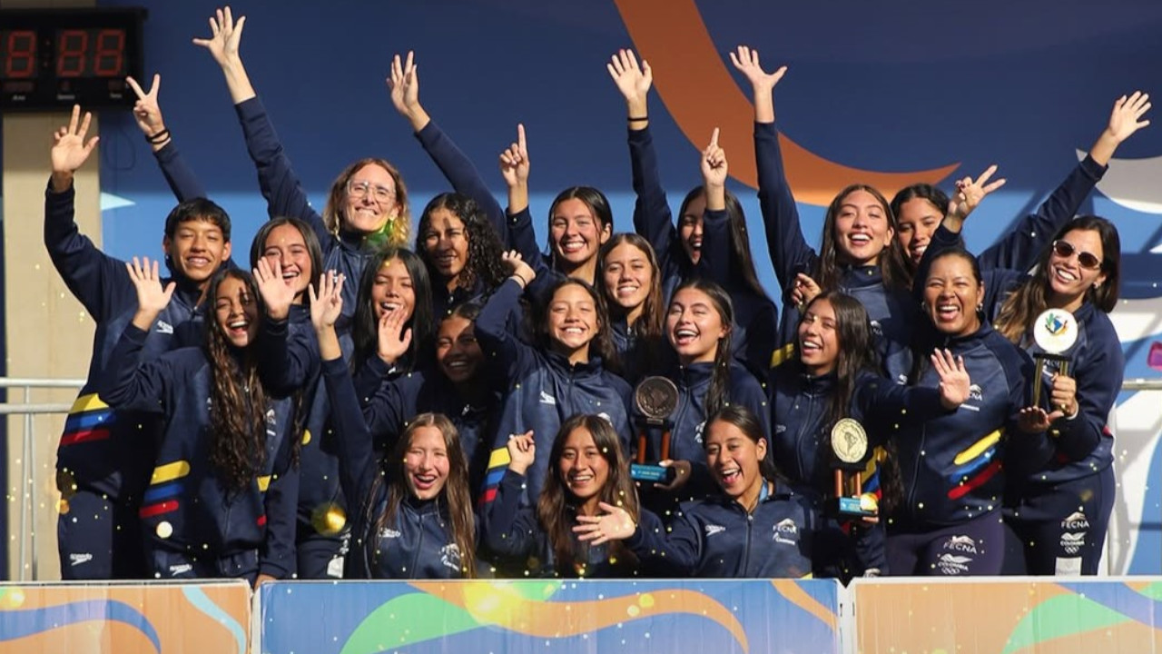 ¡Colombia es campeón juvenil de Natación Artística en Sudamericano!