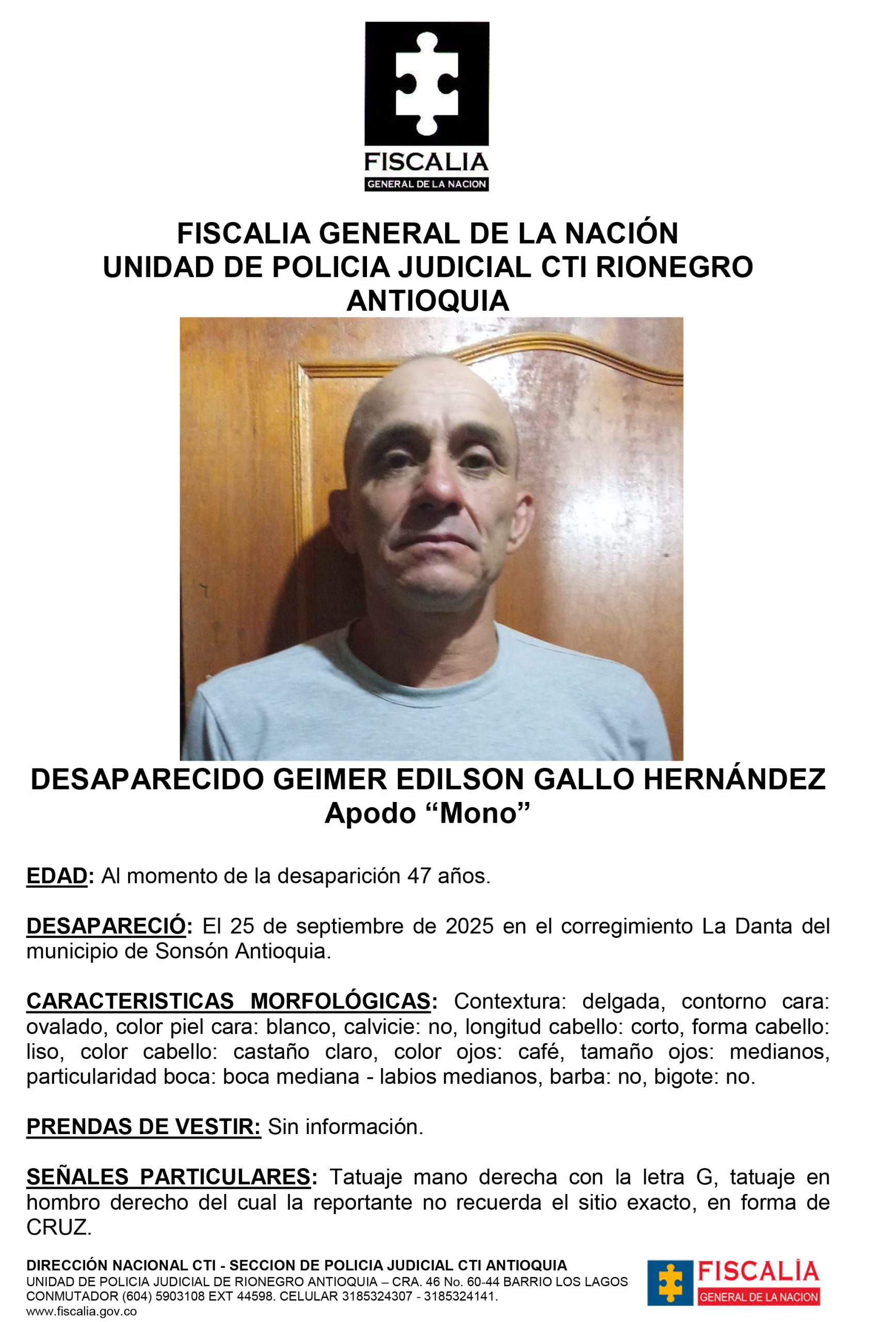 1 VOLANTE DESAPARECIDO GEIMER EDILSON GALLO HERNANDEZ scaled