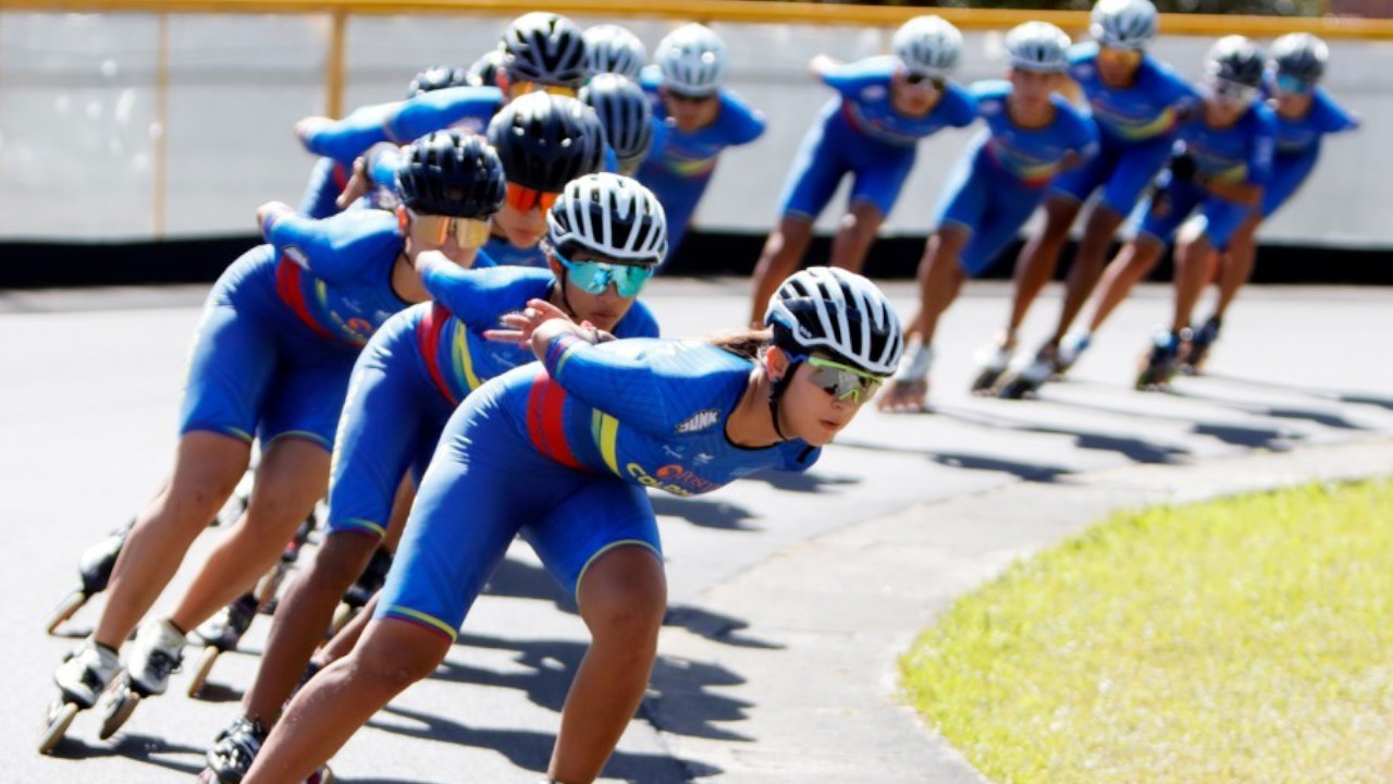 ¡Colombia, potencia mundial! La Selección de Patinaje ya está en China para hacer historia