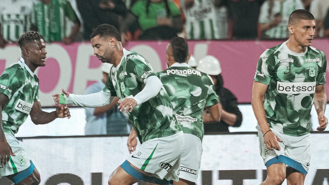 ¡Esta noche, tienen que ganar! Titulares de Atlético Nacional para recibir a Millonarios