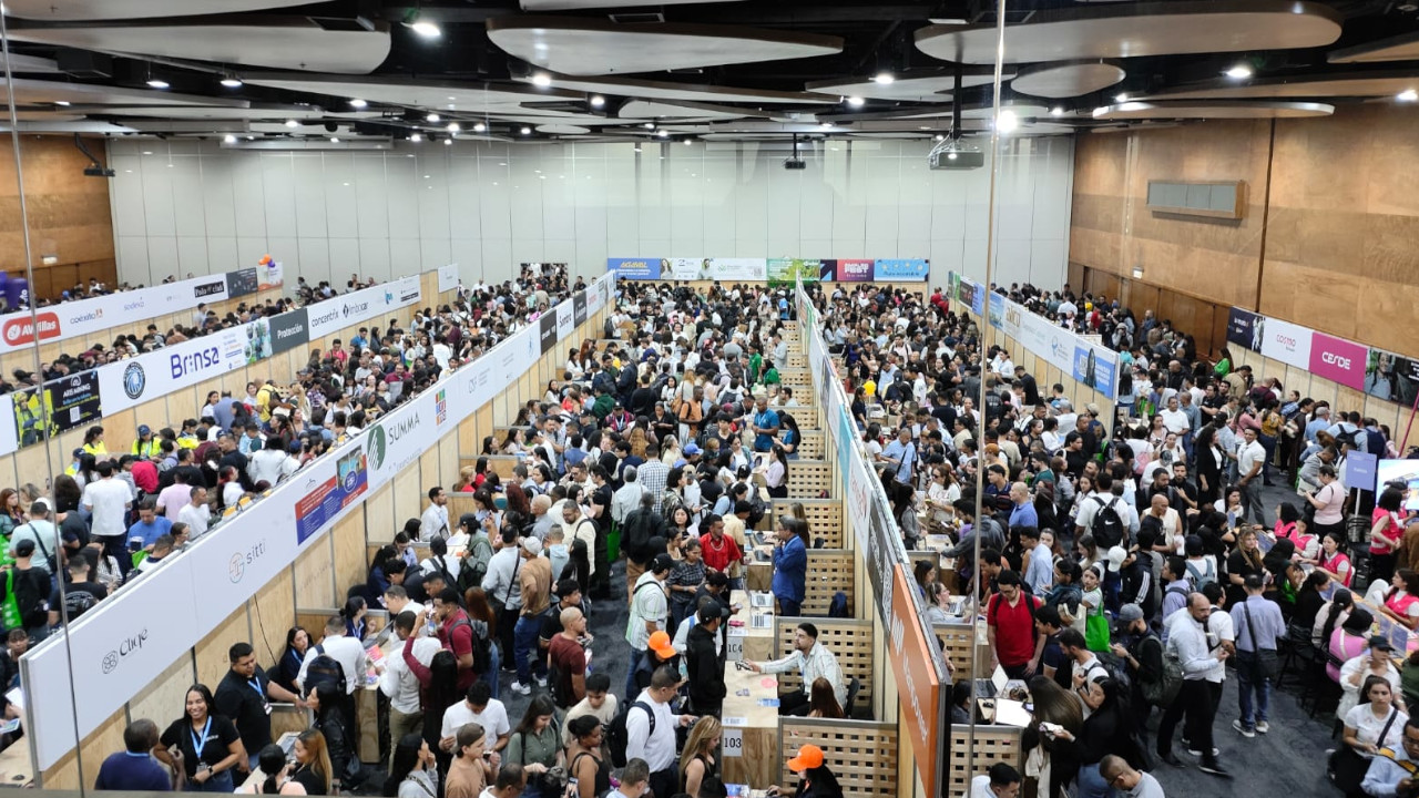 EmpleoFest 2025 en Medallo, un éxito: 25 mil ofertas de empleo en más de 170 empresas vinculadas