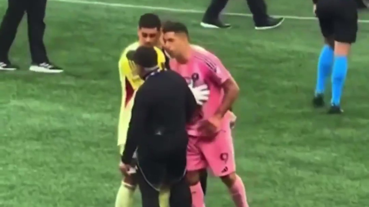 De morder a escupir: Luis Suárez agredió a un asistente técnico en la Leagues Cup 2025