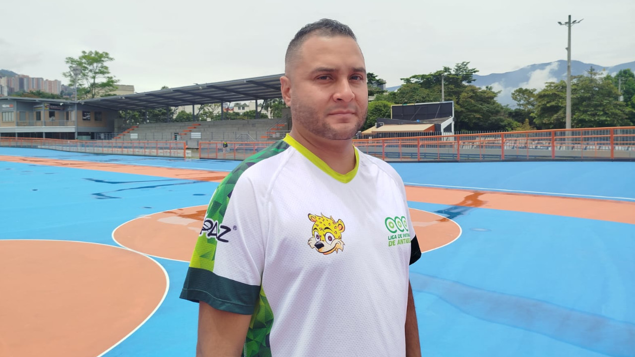 Camilo Hurtado de Antioquia, único juez del continente en el Mundial de Patinaje