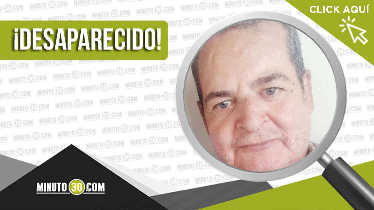 Alberto de Jesús Pulgarín desaparecido en Bello