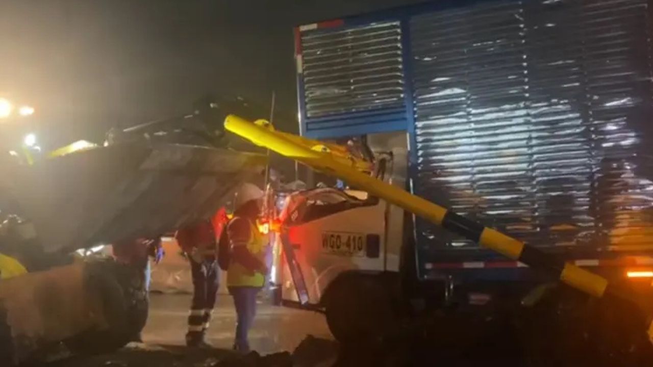 Accidente de tránsito en la calle 13 de Bogotá causa graves afectaciones viales