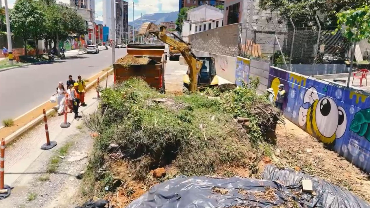 Sabaneta recibió el aval para la tala controlada de algunos árboles y avanzar con la transformación de la 43A
