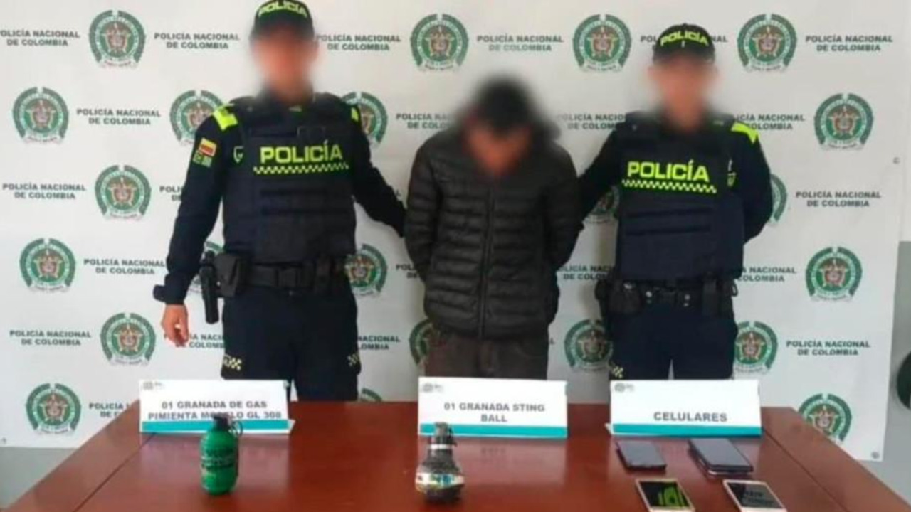 Cae en Bogotá alias 'Segura', el presunto encargado de los depósitos de armas del Tren de Aragua
