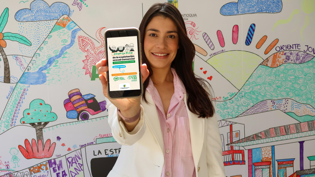 Gobernación de Antioquia lanza estrategia integral para prevenir la explotación sexual infantil