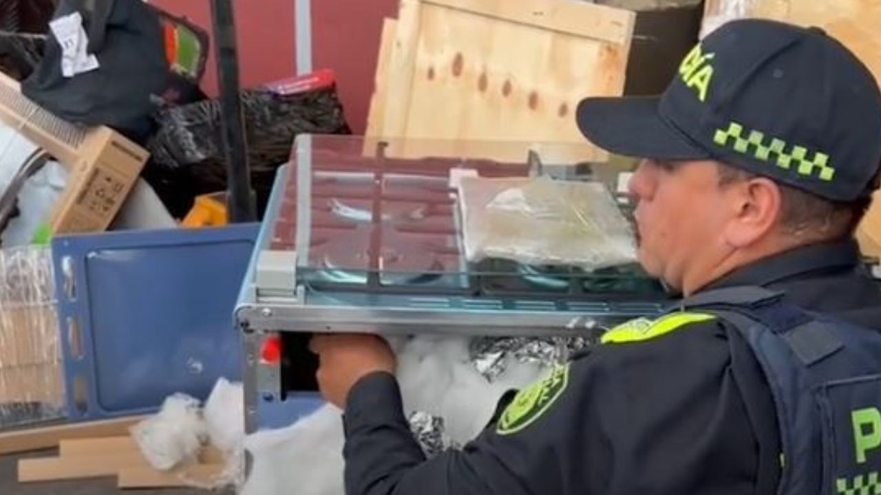 ¡Marihuana en estufa! Capturan a mujer en aeropuerto El Dorado