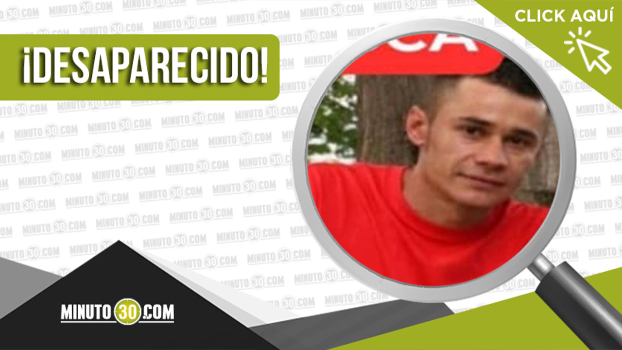 Diego Ferney Restrepo desapareció en Jericó