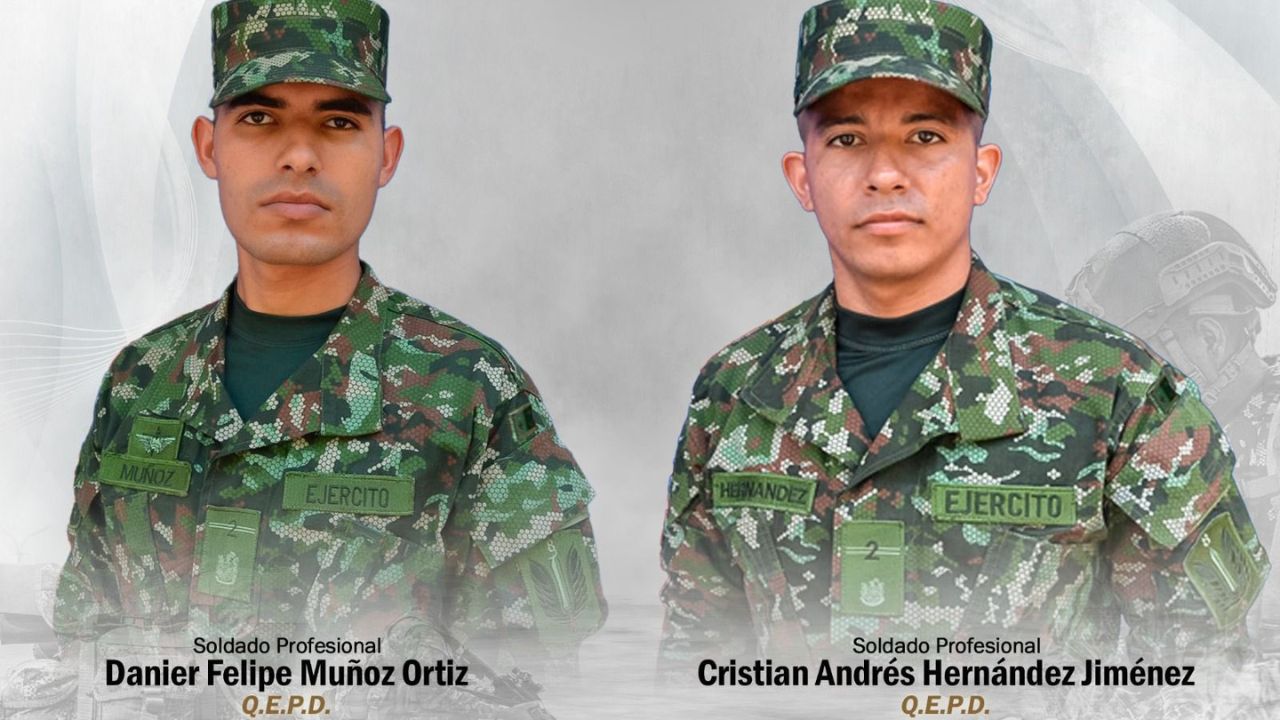 Dos soldados muertos y cuatro heridos tras ataque con dron del ELN en Bolívar