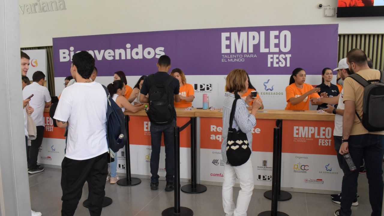 ¡Aproveche! Empleo Fest ofrecerá 10 mil vacantes para reducir el desempleo en Medellín