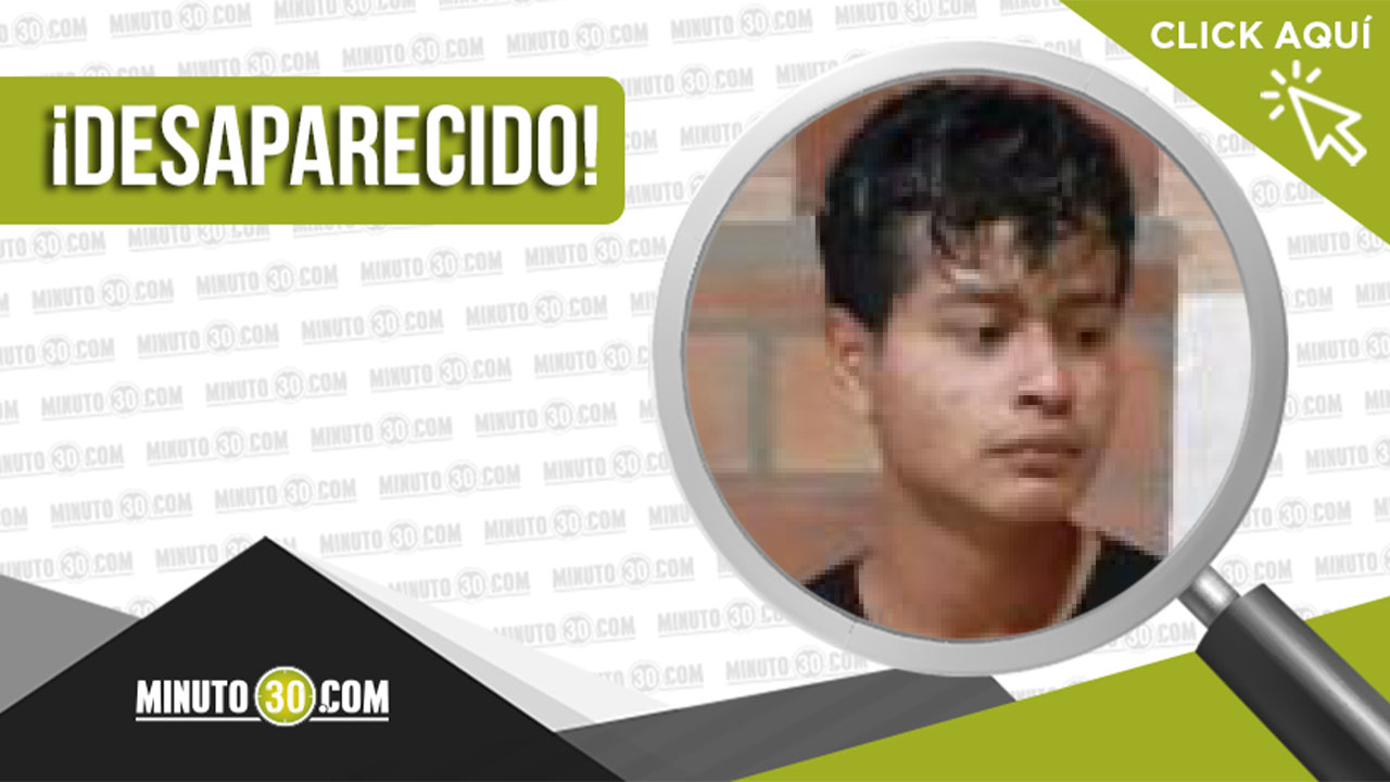 Franklin Jacanamijoy desapareció en Medellín