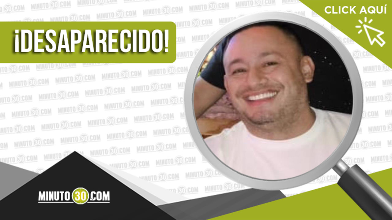 Giovanni Alonso Orrego desapareció en Medellín