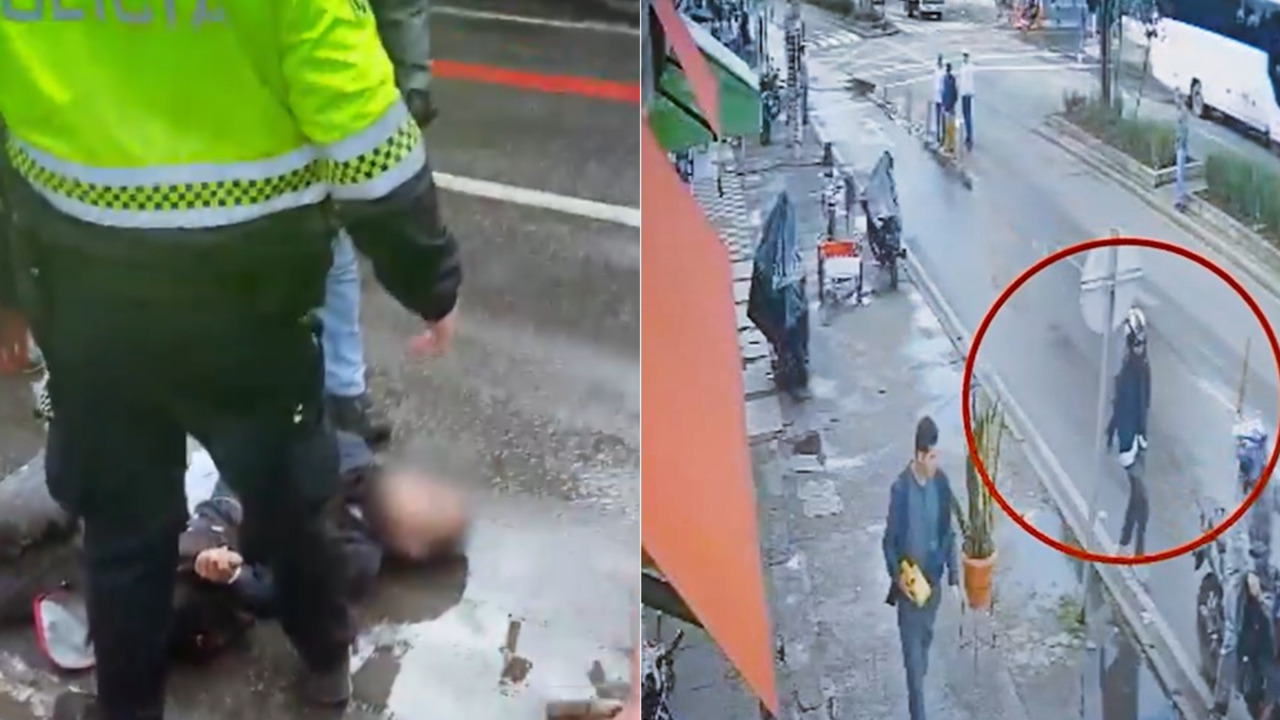 ¡Persecución de película! Policía captura a ladrón tras millonario hurto en Bogotá
