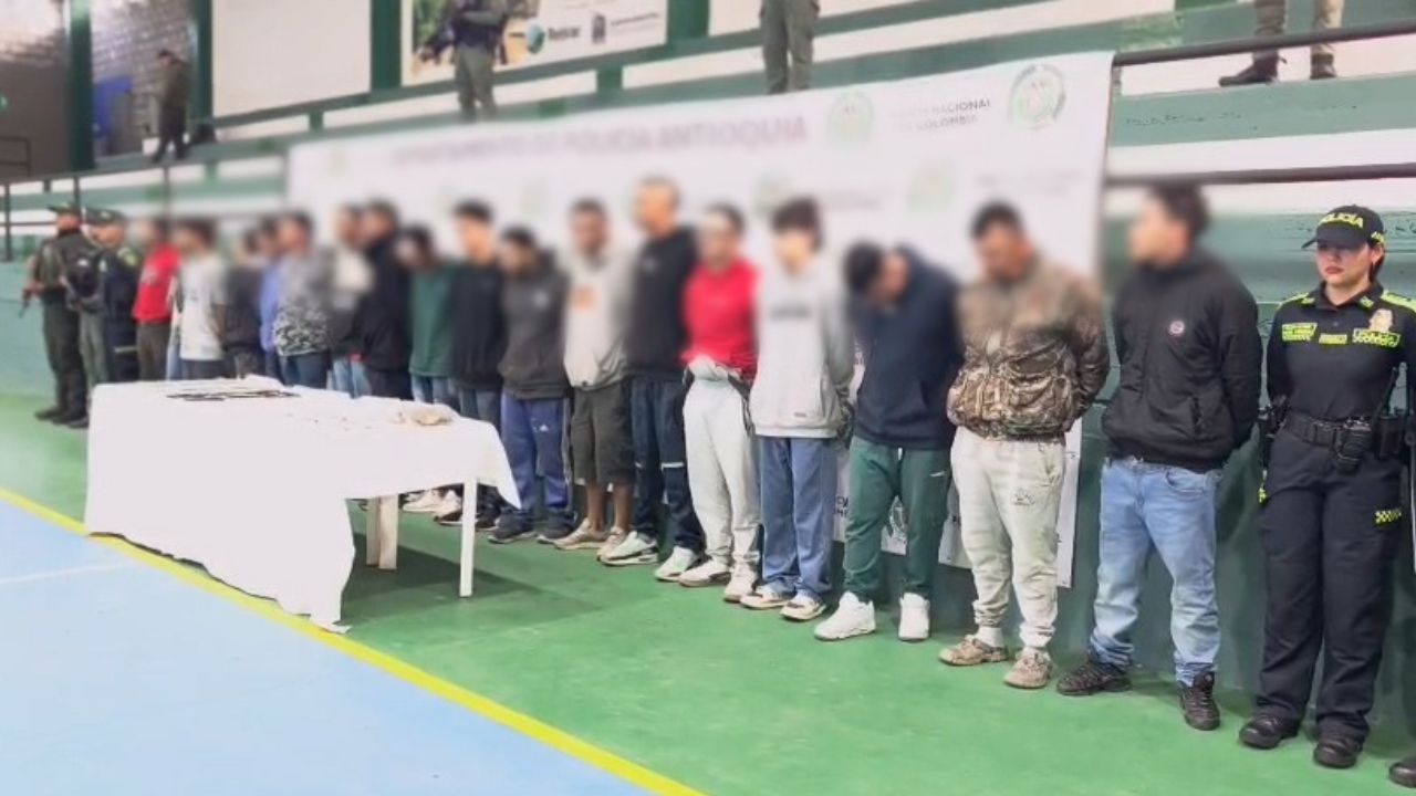 Cayó ‘El Mesa’: 19 capturados en megaoperativo contra el narcotráfico en Antioquia