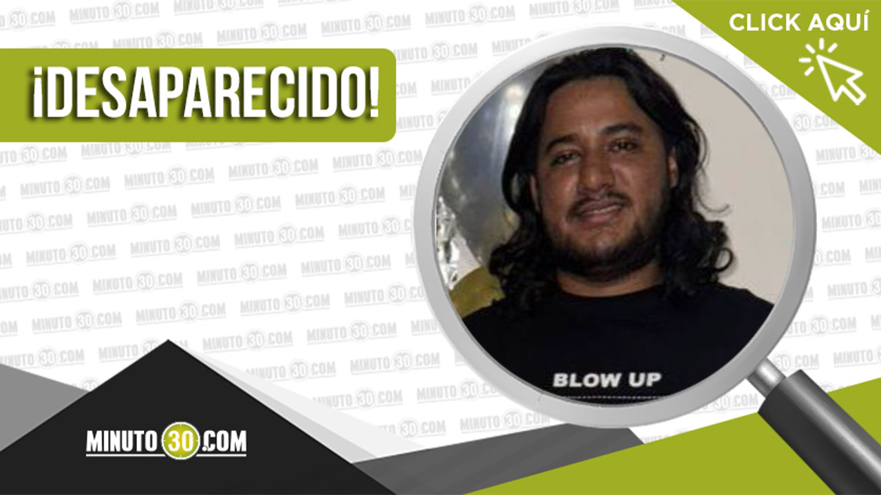 Johan Andrés Arboleda desapareció en Bello