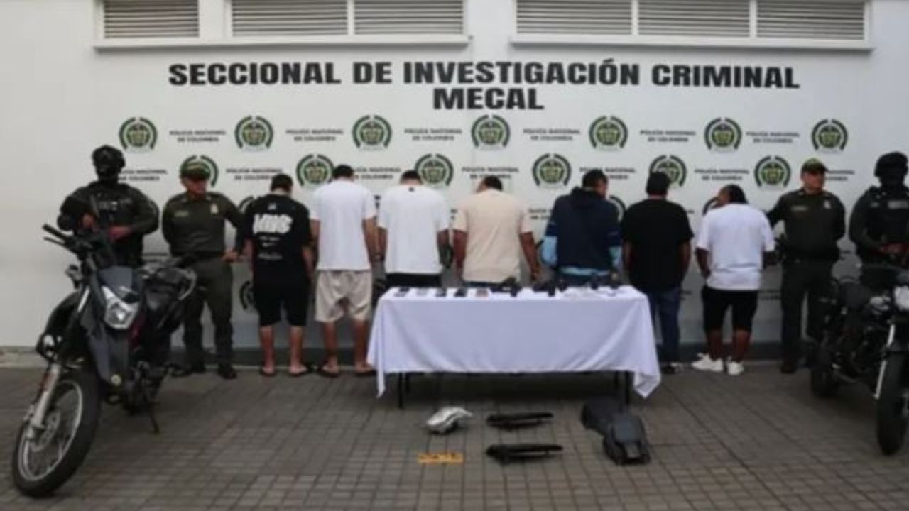 Nueve capturados de 'Los de la Quinta', dedicada al robo violento de motos