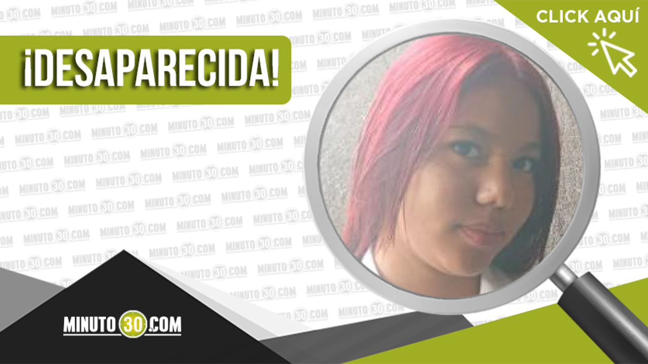 La menor María Guisao López desapareció en Medellín