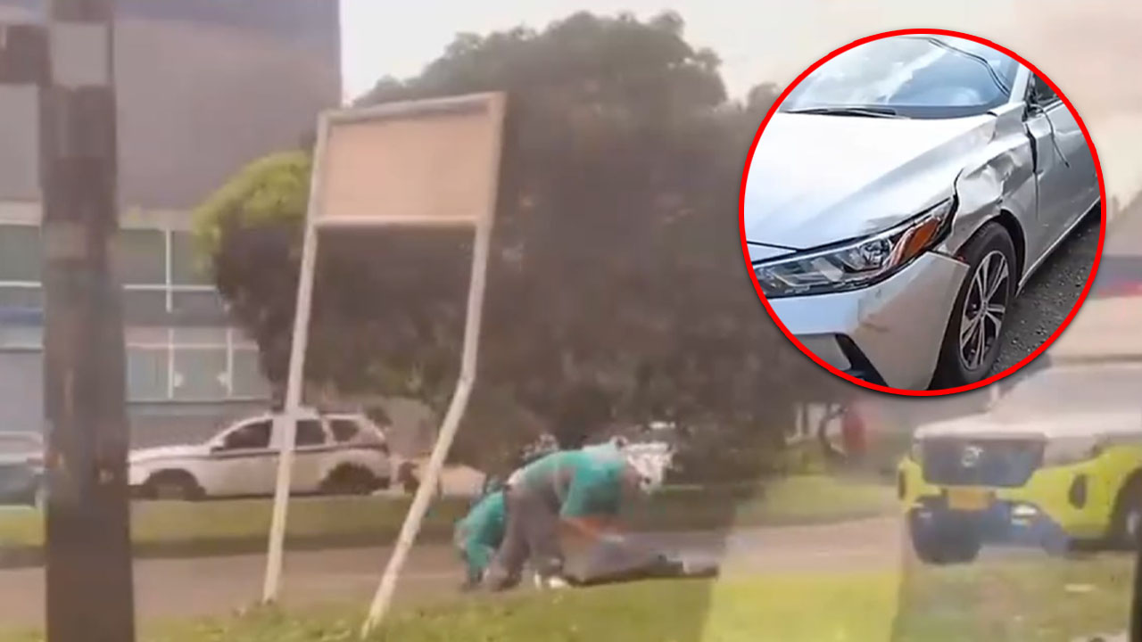 No se esconda que lo van a coger Encontraron el carro implicado en la muerte de motociclista en La Aguacatala