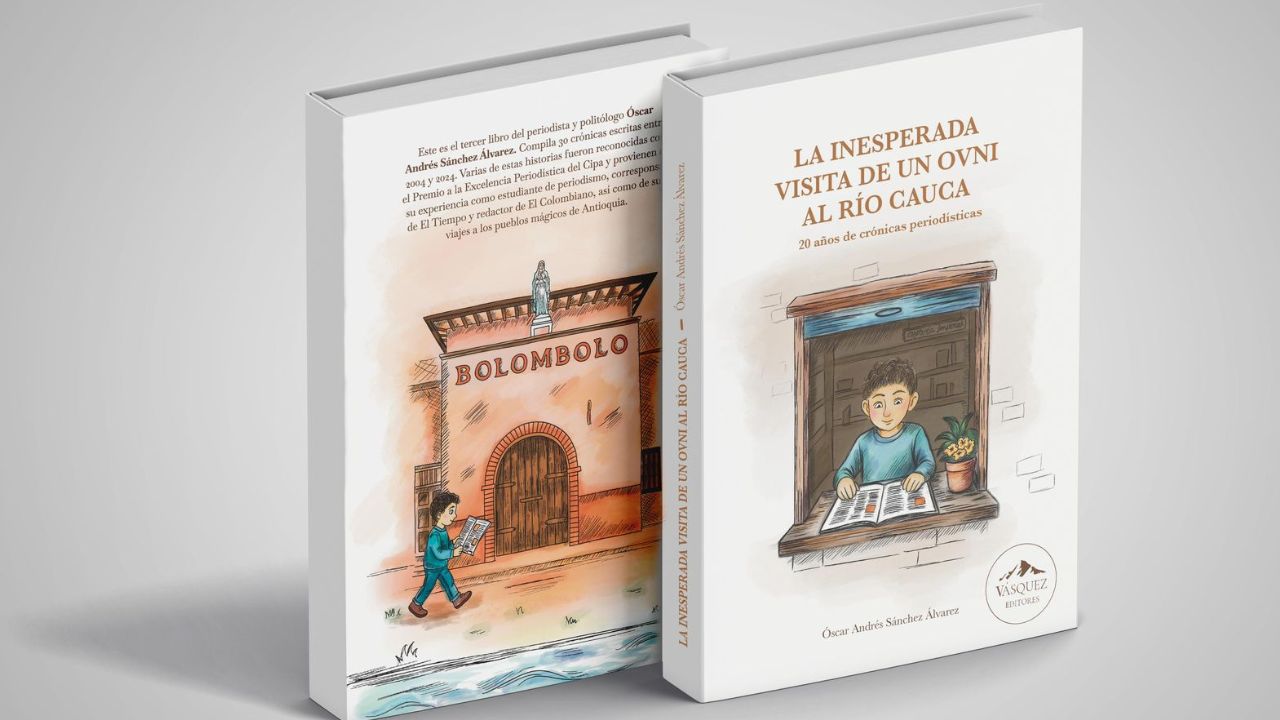 'Un OVNI en el Río Cauca': el libro que recopila 20 años de historias periodísticas de Colombia