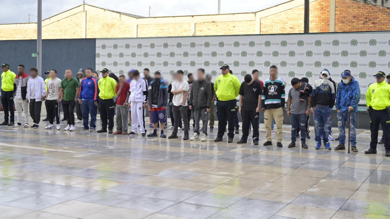 ¡Ofensiva contra el crimen en Bogotá! Caen 30 presuntos homicidas en operativos conjuntos