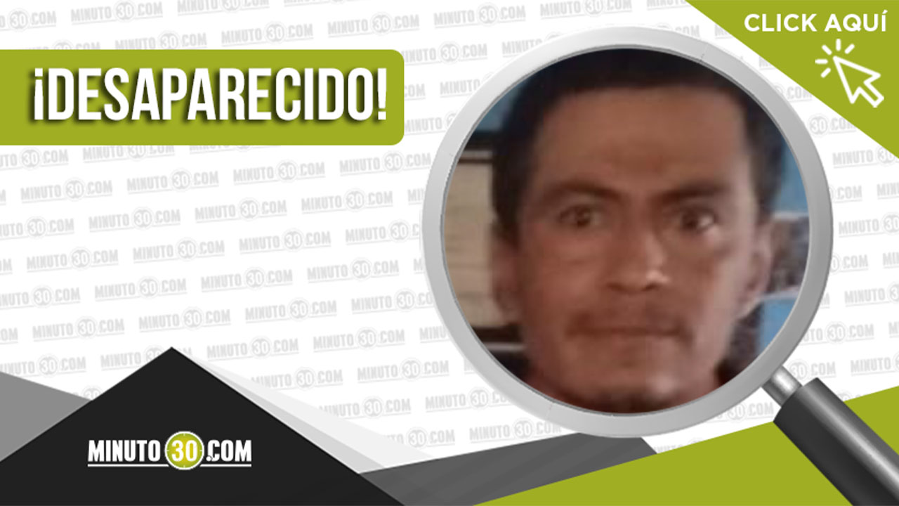 Ricardo Estrada desapareció en San Antonio de Prado