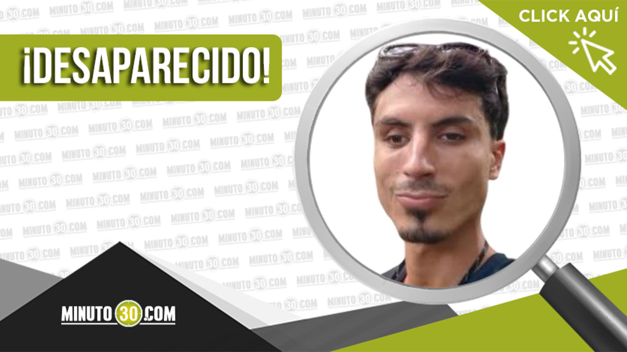 Santiago Marín desapareció en Medellín