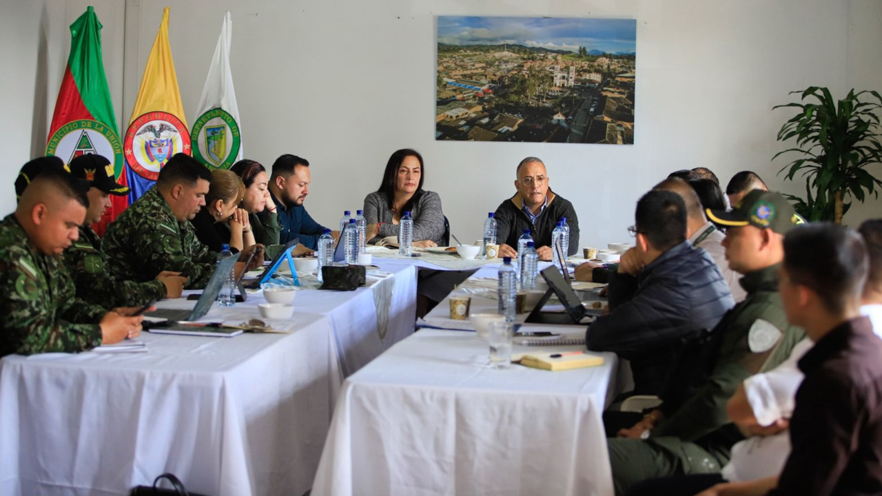 Gobernación de Antioquia y Fuerza Pública reforzarán la seguridad en La Unión tras la escalada de violencia en el Municipio