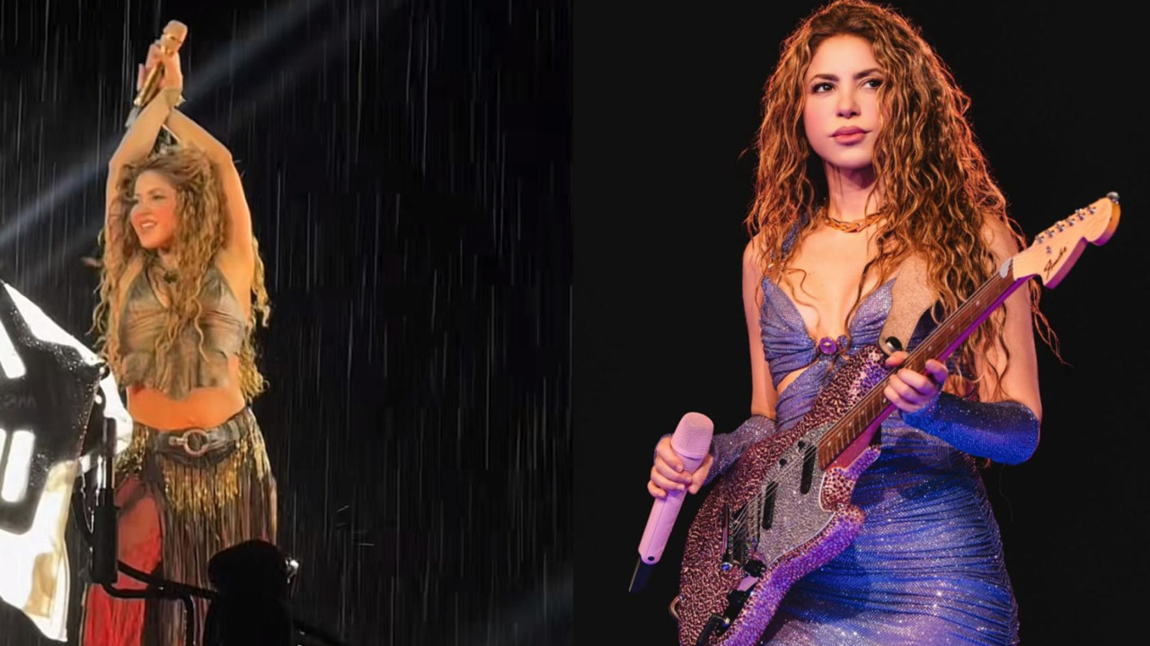 ¡Ni la lluvia la detiene! Shakira dio un show épico en Querétaro a pesar de las intensas lluvias