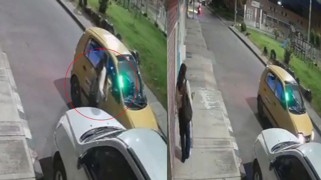 Taxista en Bogotá se aprovecha de la confianza de una joven y le roba el celular