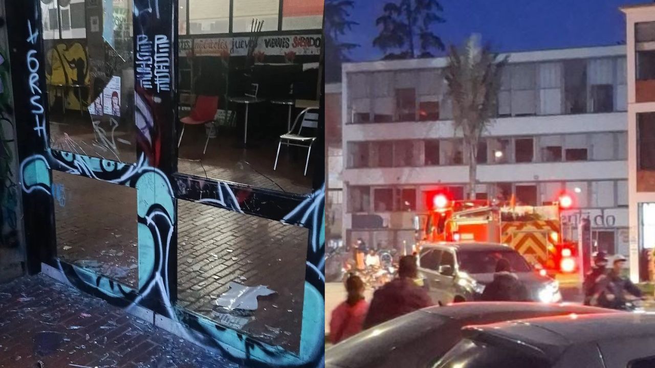 Fuerte explosión sacudió la Universidad Nacional de Bogotá y deja una persona herida
