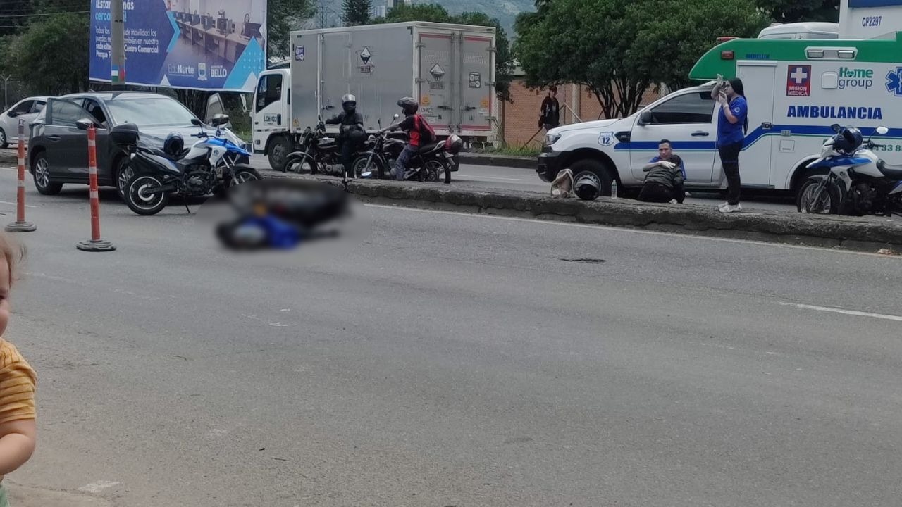 Motociclista pierde la vida en accidente fatal en la Autopista Norte