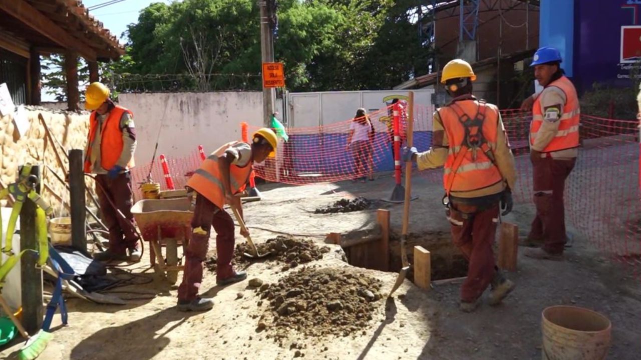 Alcaldía de Bello avanza en obras de acueducto en Guasimalito