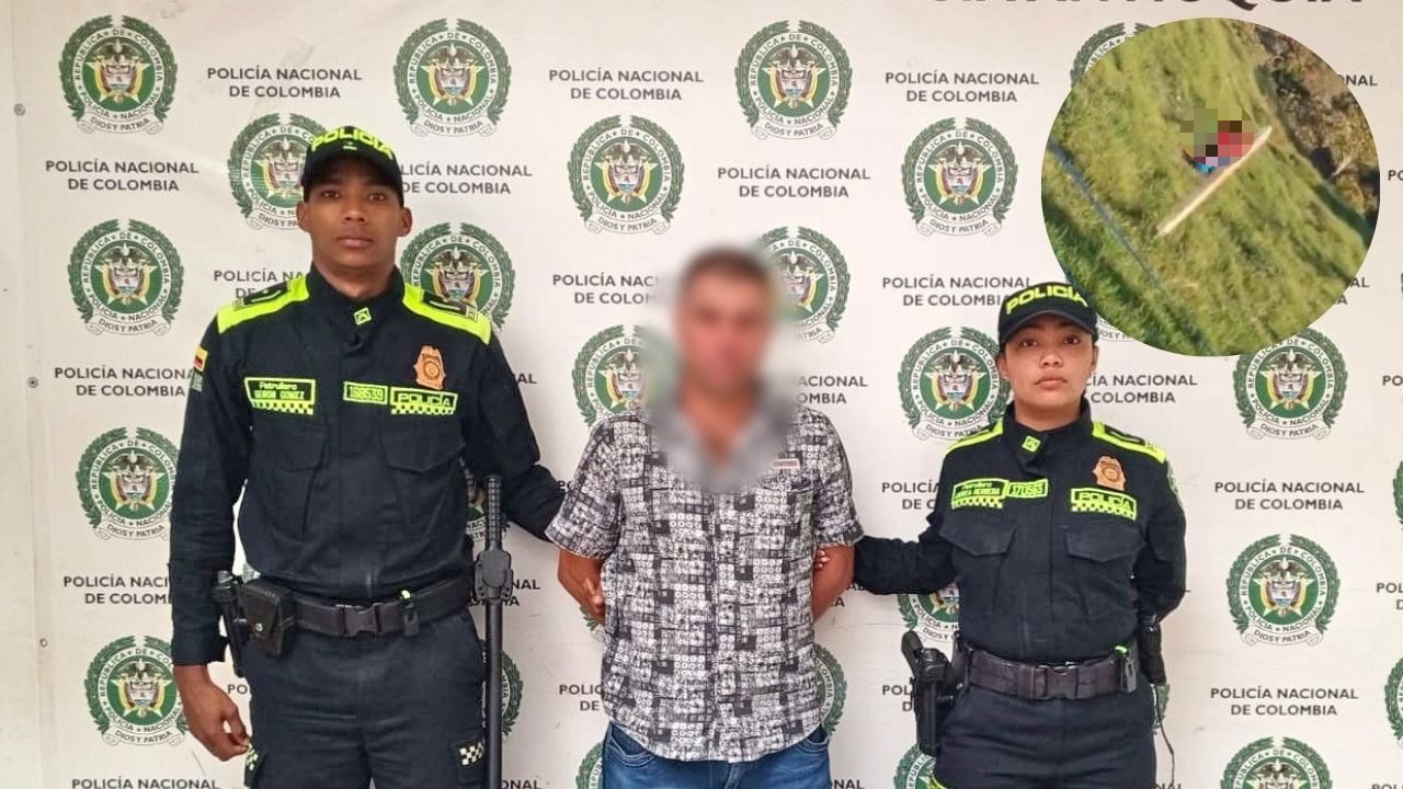 Trató de esconderse: capturan a hombre que agredió brutalmente a su hijo en Yarumal