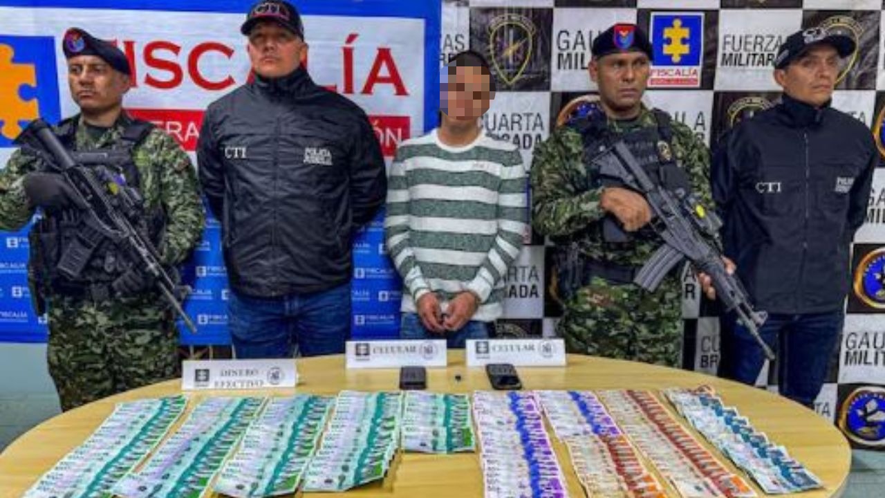 Capturado en Medellín a alias ‘Chorizo’, presunto testaferro de las disidencias