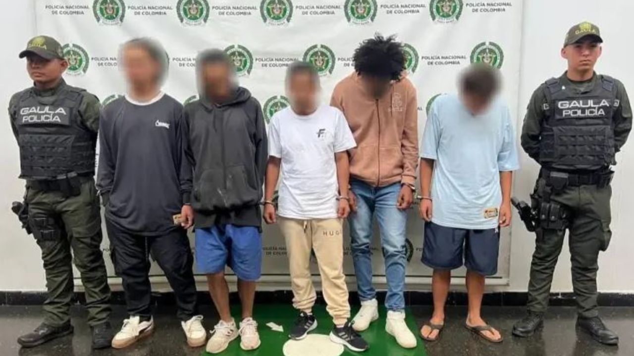  la Policía capturó a 14 presuntos delincuentes