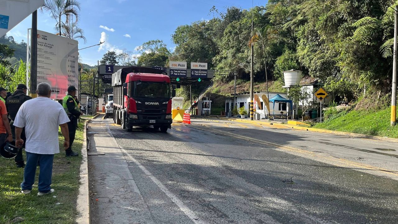 Se levanta el bloqueo en Amagá tras acuerdos con transportadores