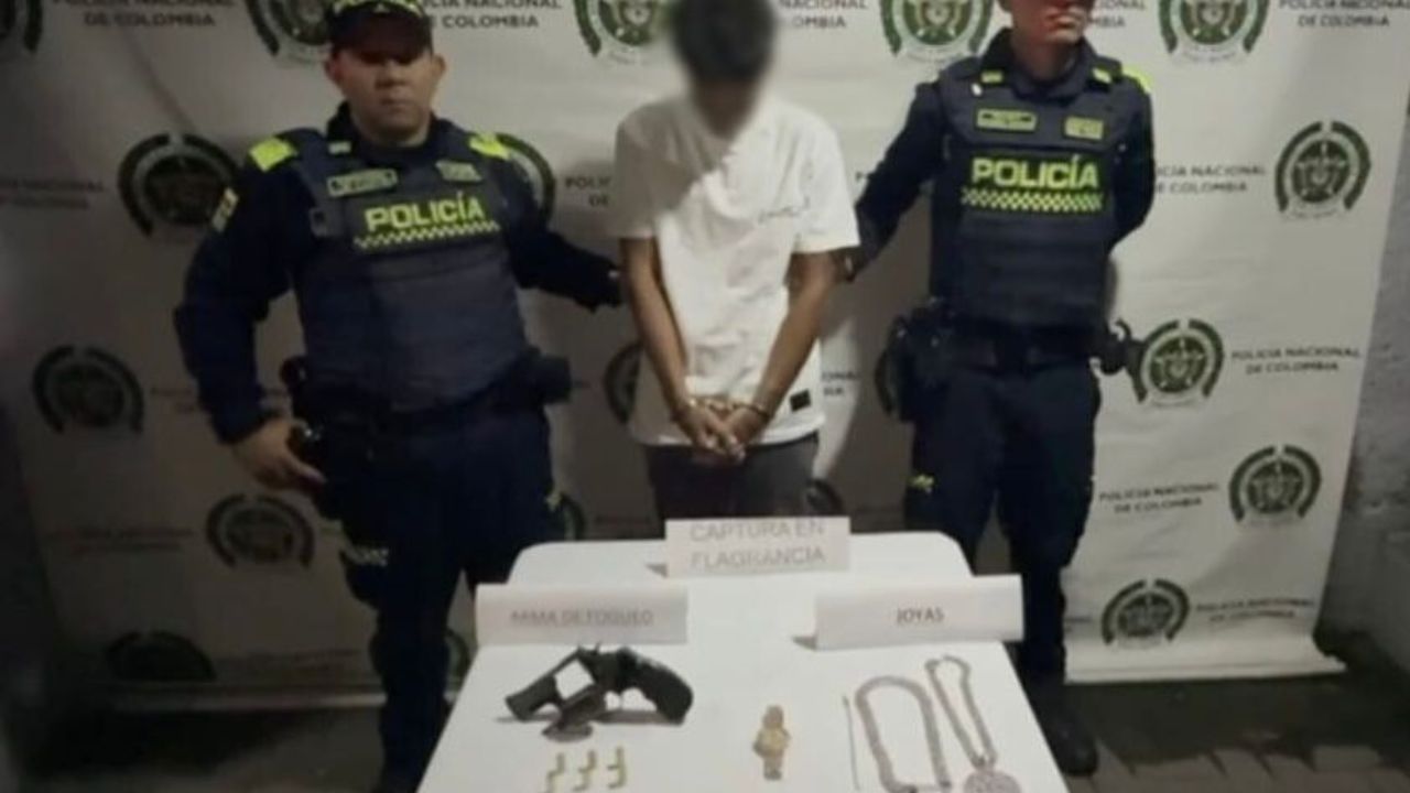 Capturan a ladrón en San Javier tras asalto a turista
