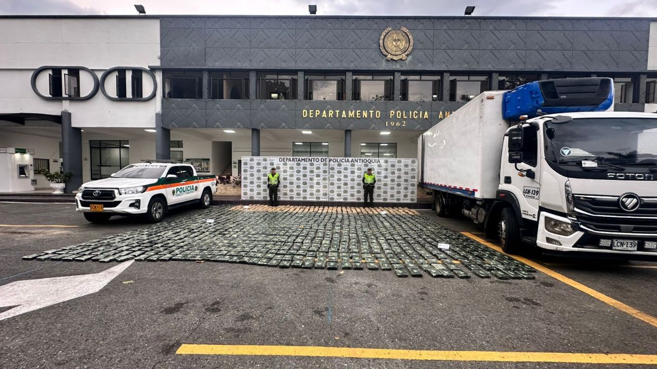 ¡Ese camión no llegó! Frustran un millonario cargamento de marihuana con destino a Medellín