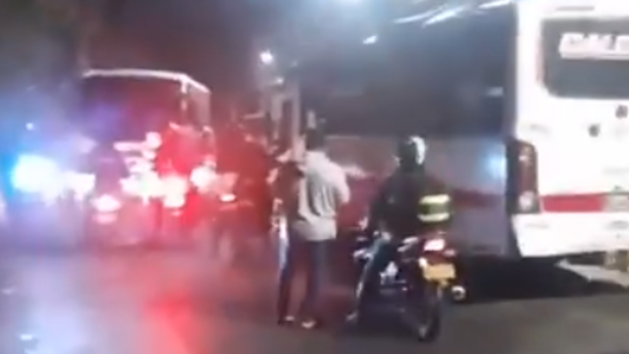 Paro de buses en Caldas, Antioquia